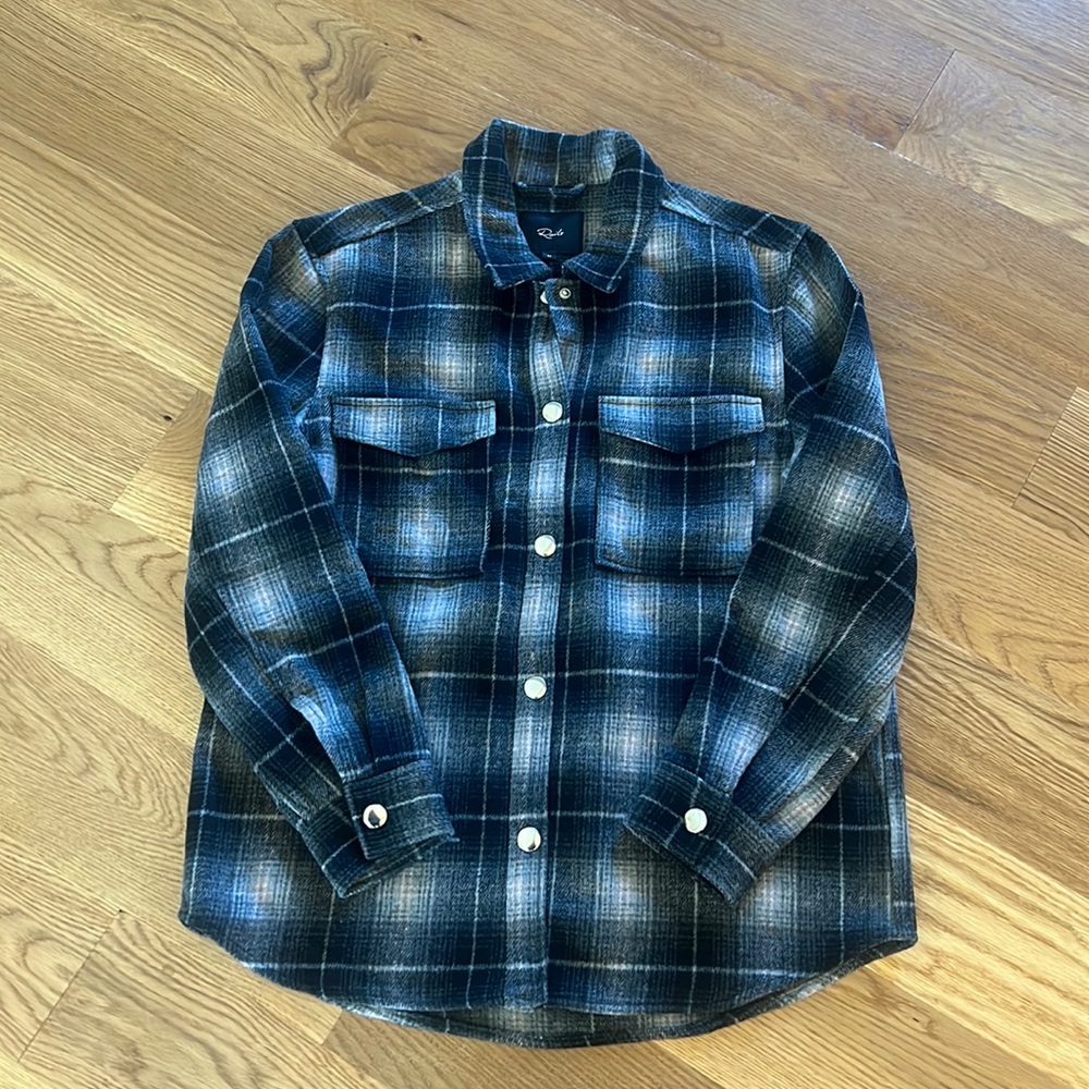 Rails snap enclosure flannel size M